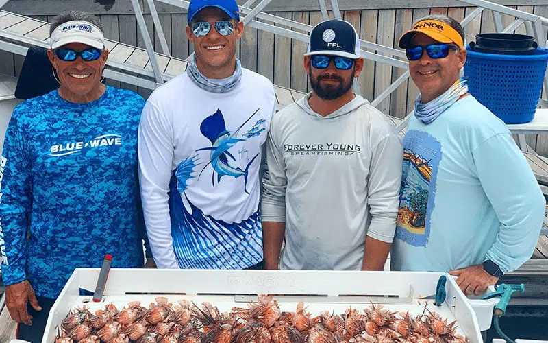 Forever Young Lionfish Spearfishing Islamorada, FL Trip