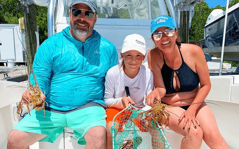 Lobster Hunting in Islamorada Charter Trip